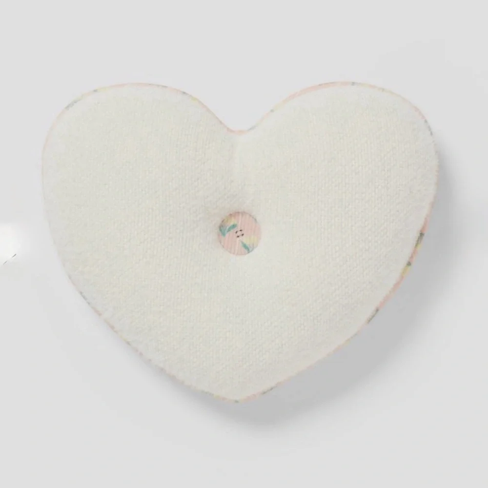 Floral Heart-Shaped Pillow Throw pillows reversible